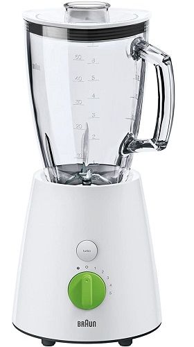 Batidora clásica Braun JB3060 WH TributeCollection - ideal para papillas